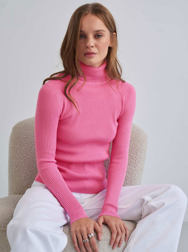 Classic turtleneck sweater for women | Casual 19