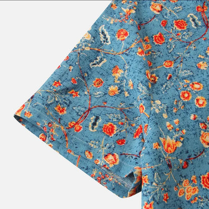 ELTON | Abstract Print Shirt for Men-6