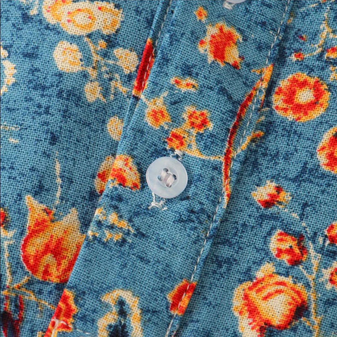 ELTON | Abstract Print Shirt for Men-5