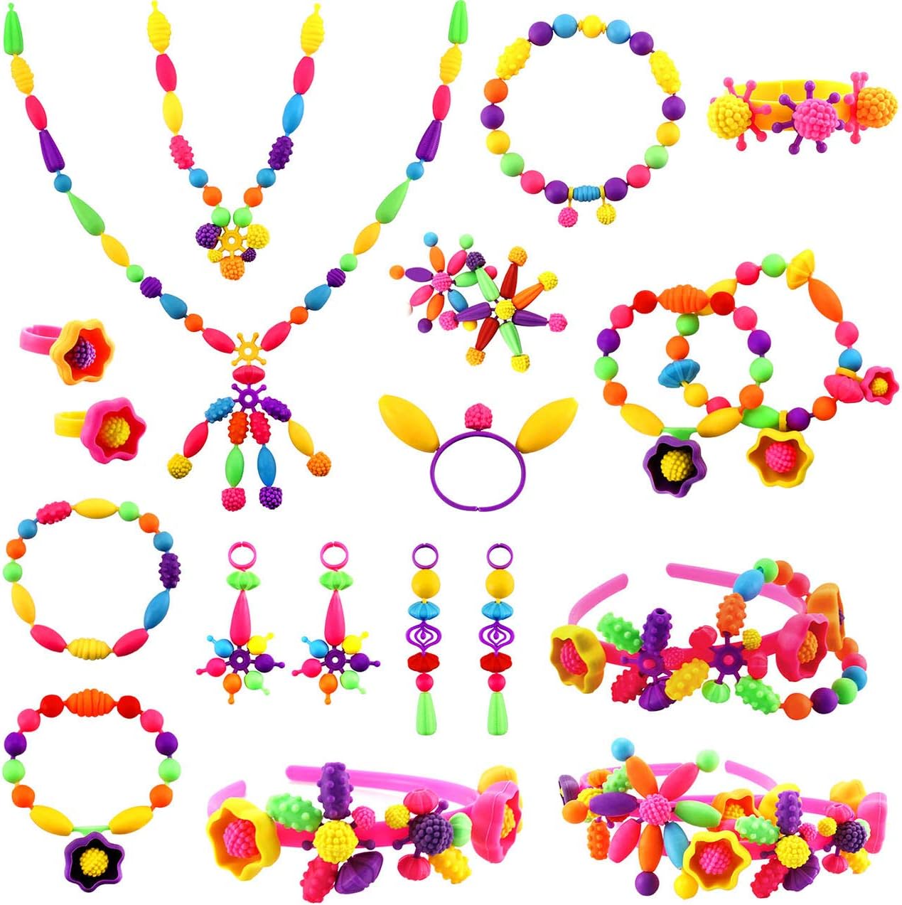 ColorfulBead Haven | Jewelry Making Kit for Kids’ Creative Expression 2
