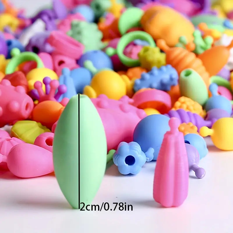 ColorfulBead Haven | Jewelry Making Kit for Kids’ Creative Expression 4