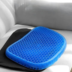ComfortGel Orthopedic Gel Seat Cushion | Pressure Relief - Tailbone Pain - Lower Back Support - For Office Chair - Car - Wheelchair Use 1