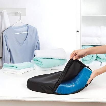 ComfortGel Orthopedic Gel Seat Cushion | Pressure Relief - Tailbone Pain - Lower Back Support - For Office Chair - Car - Wheelchair Use 6