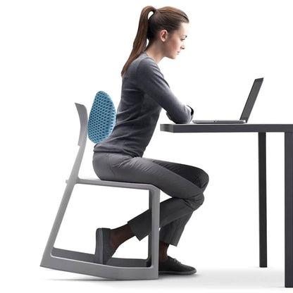 ComfortWave Lumbar Support Cushion | for Lower Back Pain Relief - Ergonomic Design for Office - Driving and Home Use 5
