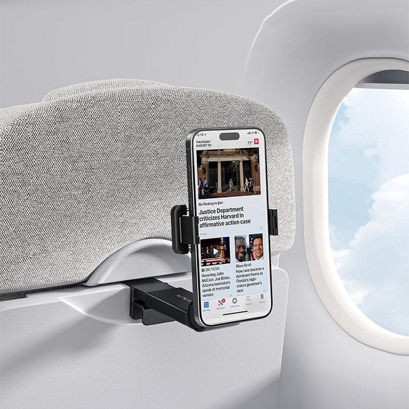 Comfortable telephone holder for hands -free view - portable telephone stand compatible with all telephone sizes 2