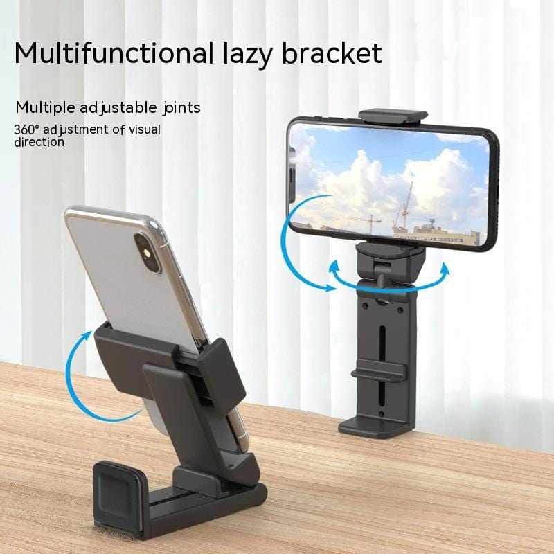 Comfortable telephone holder for hands -free view - portable telephone stand compatible with all telephone sizes 4