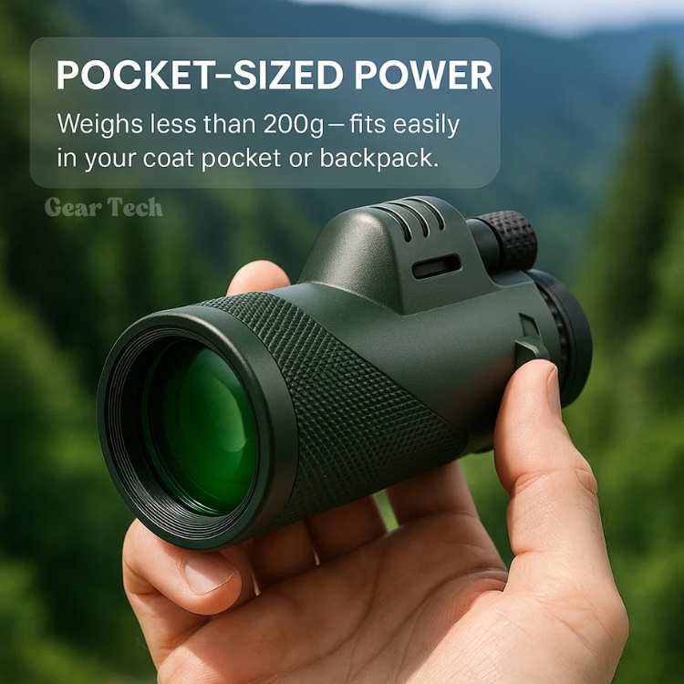 Compact 600x Ultra-Zoom Monocular | HD Lens, Lightweight & Perfect for Hiking, Birdwatching, and Sports Events 2