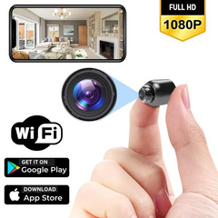 Compact Full HD Wireless monitoring camera with 160-degree angle, night vision and 72-hour battery life for safety at home 2