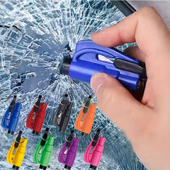 Compact emergency safety hammer with ergonomic handle - window breaker for quick escape in the car, available in several colors 1