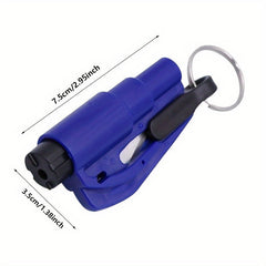 Compact emergency safety hammer with ergonomic handle - window breaker for quick escape in the car, available in several colors 3