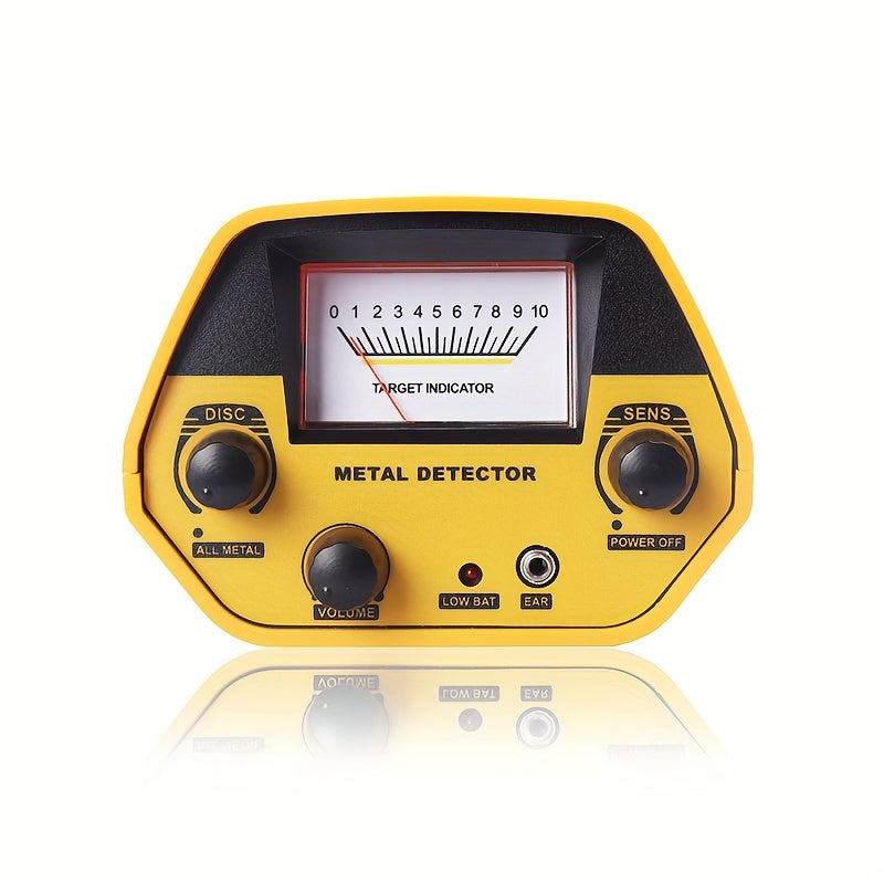 Compact metal detector with 20 cm coil for an exact treasure hunt outdoors, user-friendly, versatile detection 5