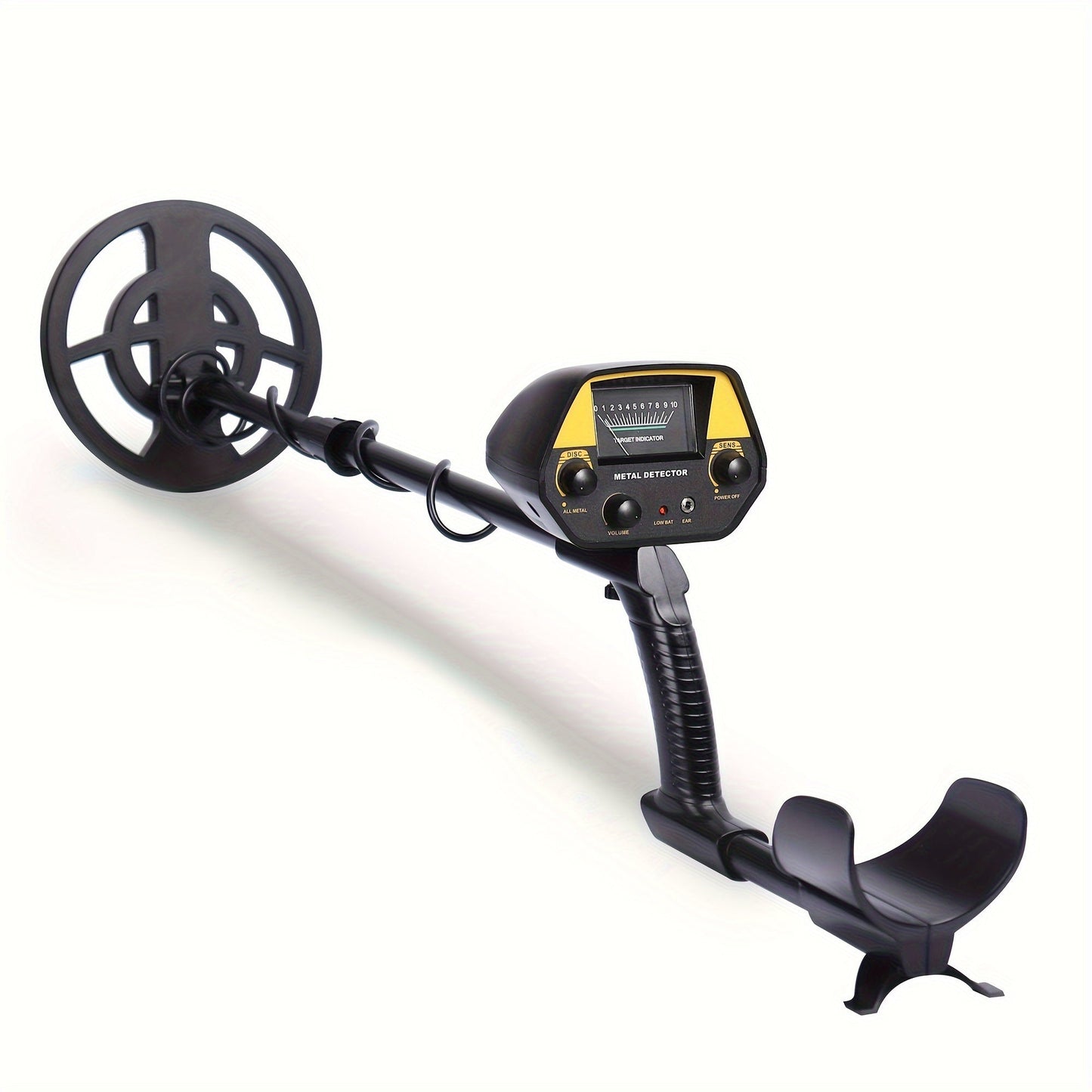 Compact metal detector with 20 cm coil for an exact treasure hunt outdoors, user-friendly, versatile detection 7