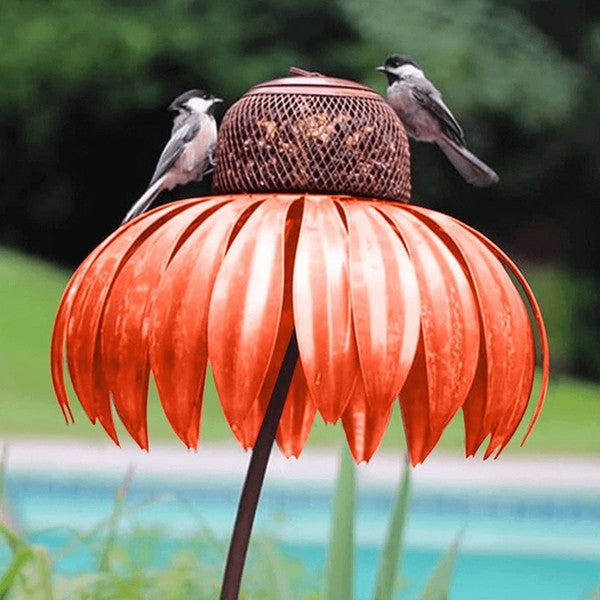 Coneflower Bird Feeder 2