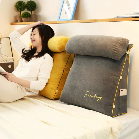 Contoured Wedge Back Support Pillow 0