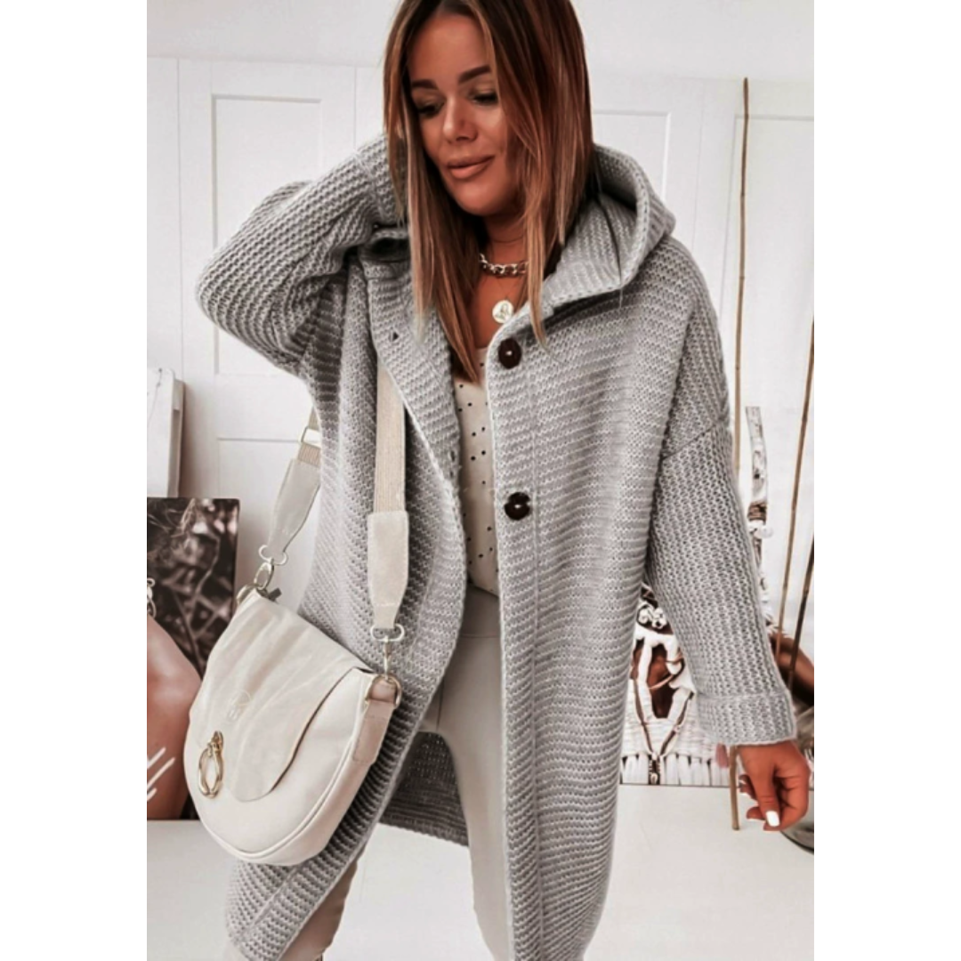 Cozy cardigan for women | With hood 4