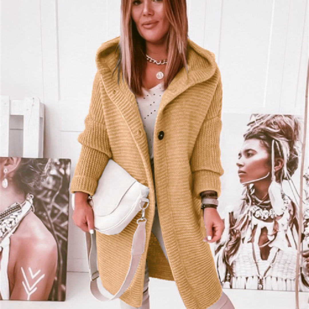 Cozy cardigan for women | With hood 5