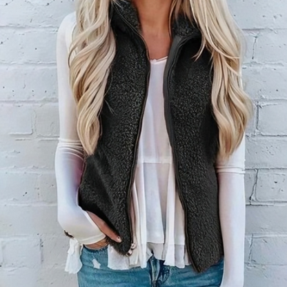 Cozy vest for women | With zipper 4