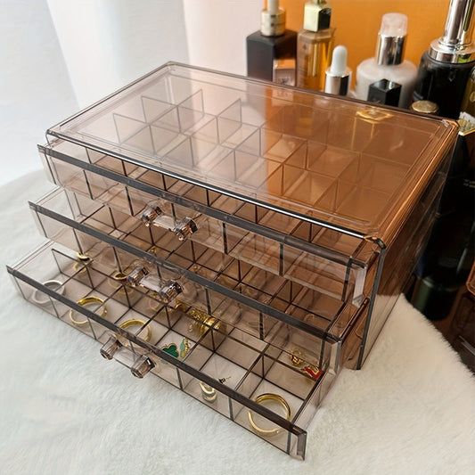 JewelVault - 3-Layer Ring & Earring Organizer-1