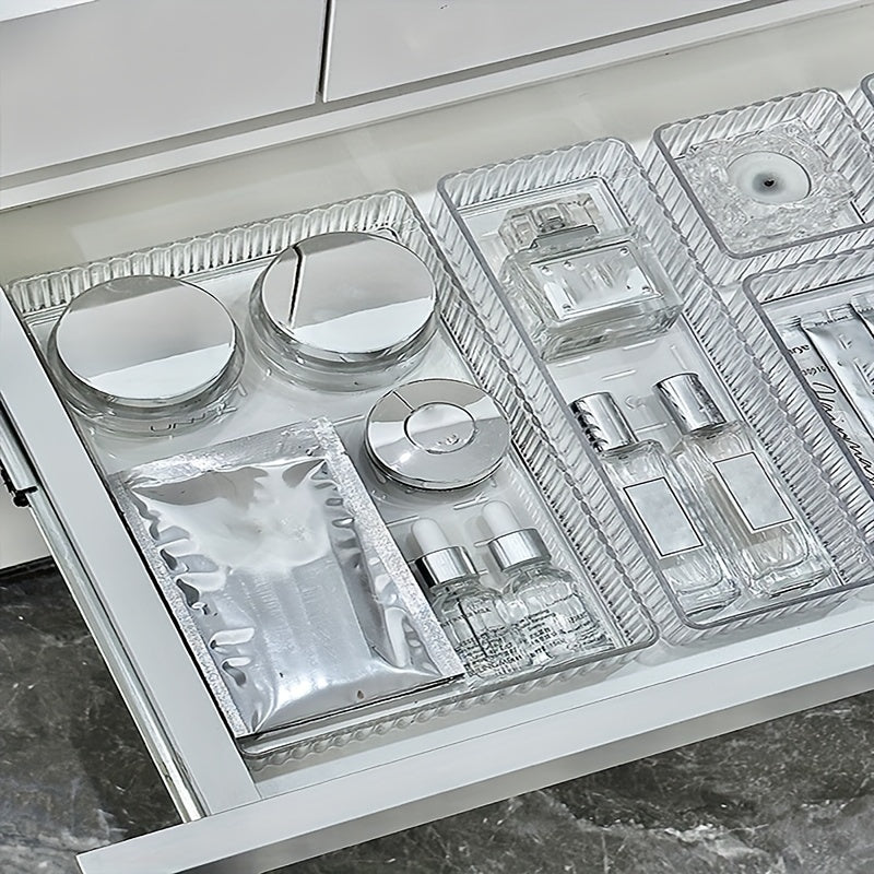 VanityBox – Elegant Makeup Organizer with Multiple Drawers-5