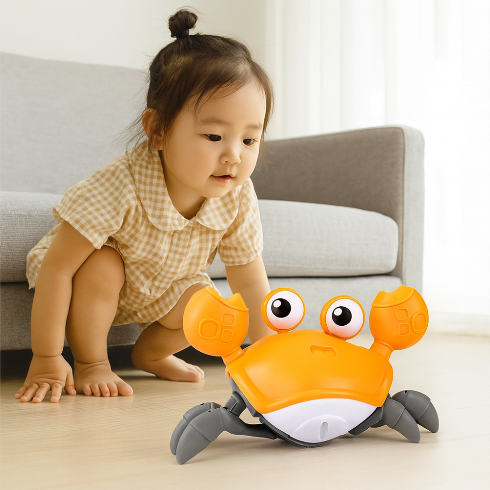 CrustaceanJoy | Crawling Crab Baby Toy with Music and Colorful Lights 10