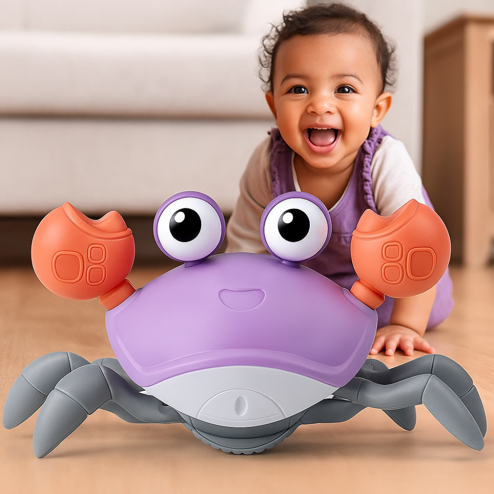 CrustaceanJoy | Crawling Crab Baby Toy with Music and Colorful Lights 11