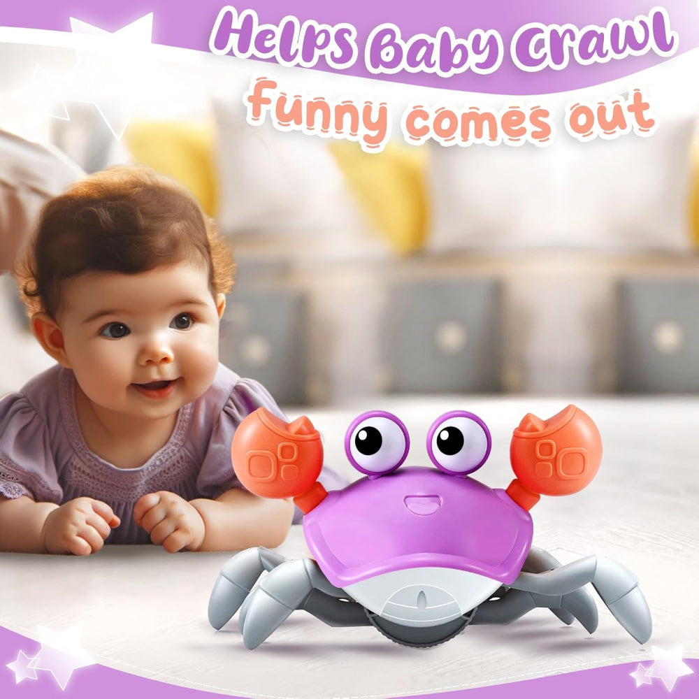CrustaceanJoy | Crawling Crab Baby Toy with Music and Colorful Lights 8