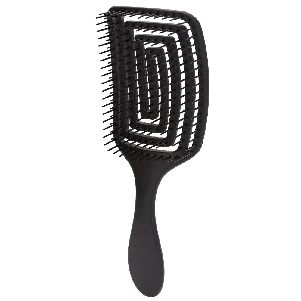 CurlCare Comb - Bristle & Nylon Brush for Styling and Massaging 2
