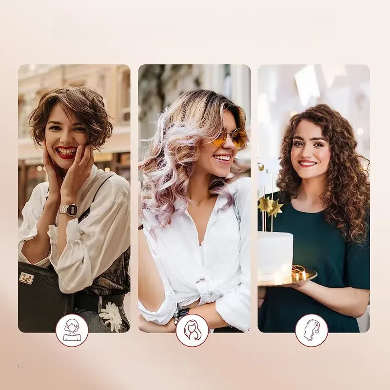 CurlFlex - Triple Barrel Ceramic Hair Curler 5