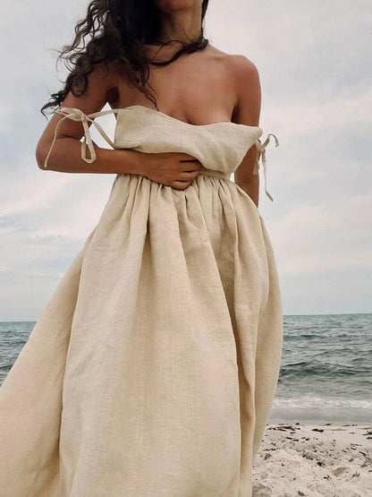  DORA | Chic and Elegant Luxury Summer Sundress-3