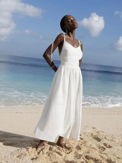  DORA | Chic and Elegant Luxury Summer Sundress-5