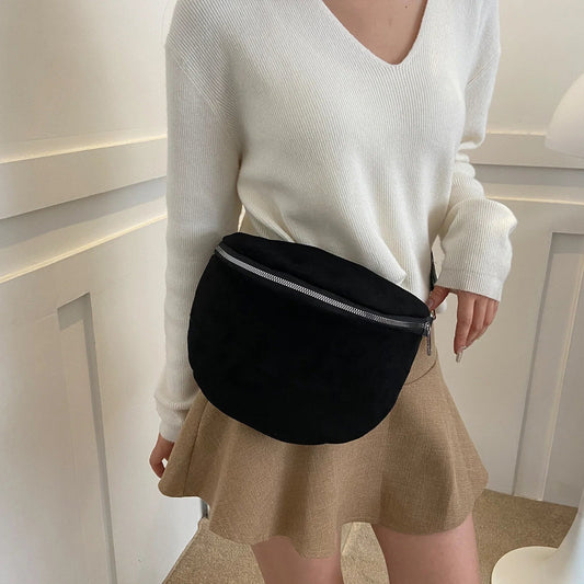 ELVIRA | Stylish Crossbody Bag Suede 1