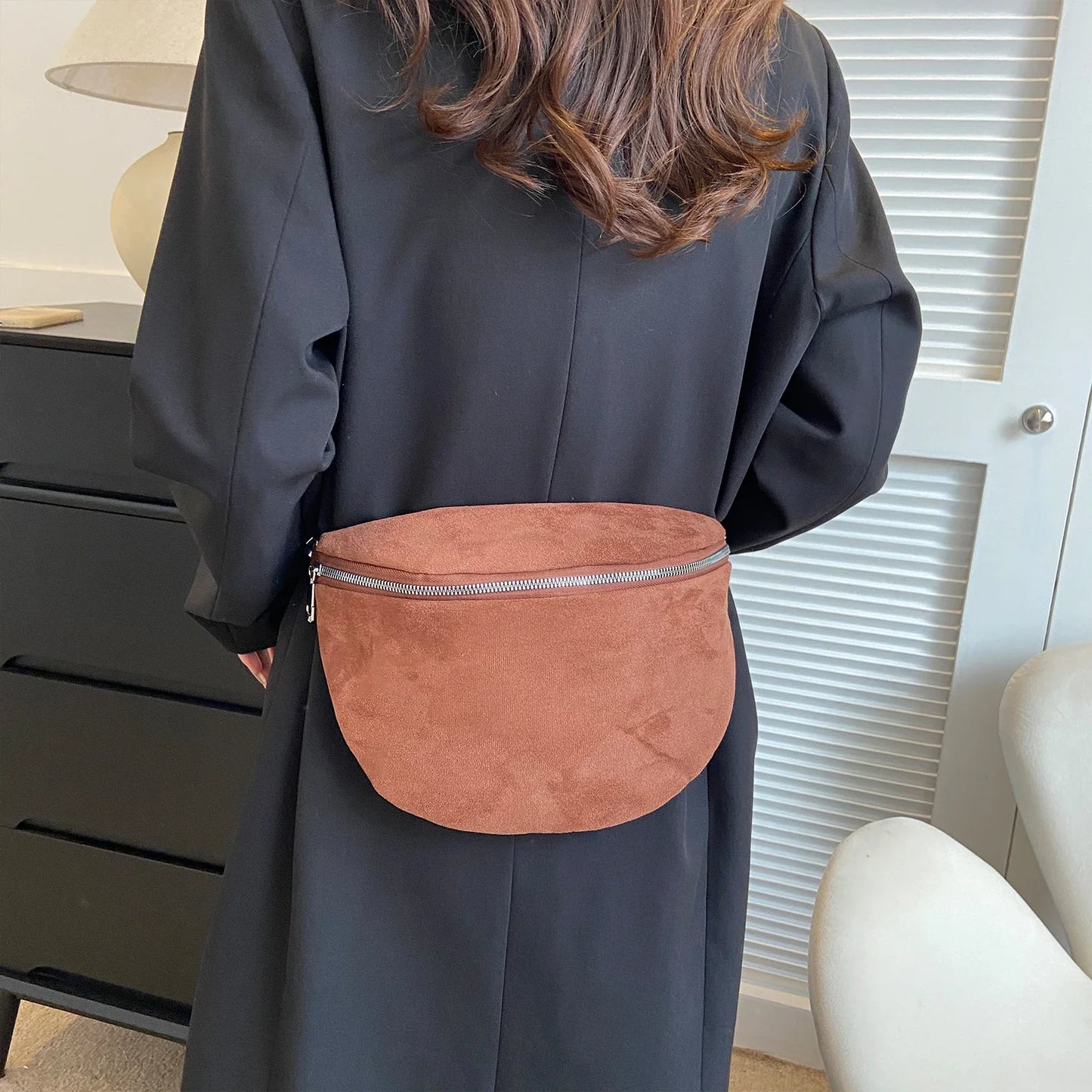 ELVIRA | Stylish Crossbody Bag Suede 3