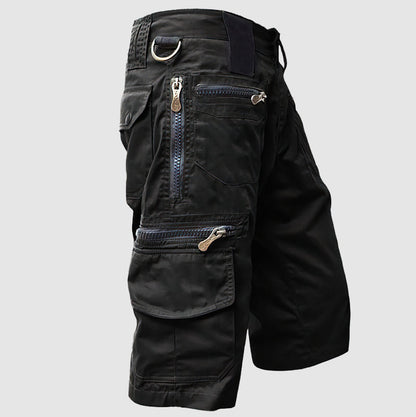  Men's casual shorts with side pockets-1
