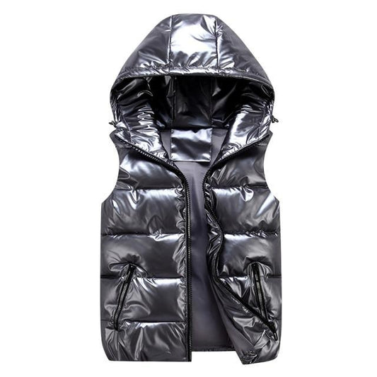 Denielle | Women's Elegant Hooded Vest | Warm 0