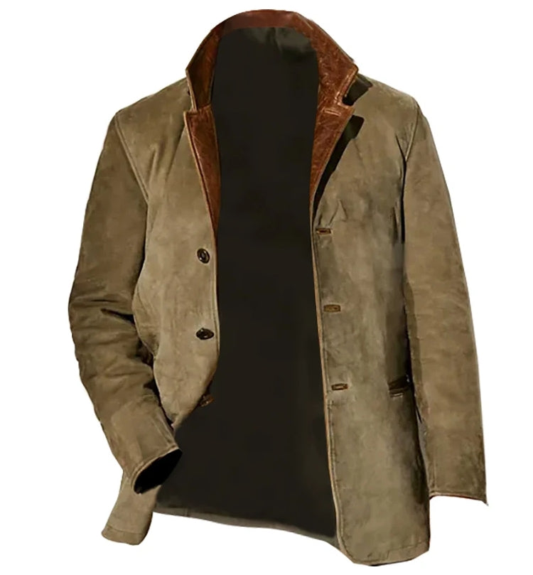 Dennis | Men's Vintage Button Down Jacket | Casual 1