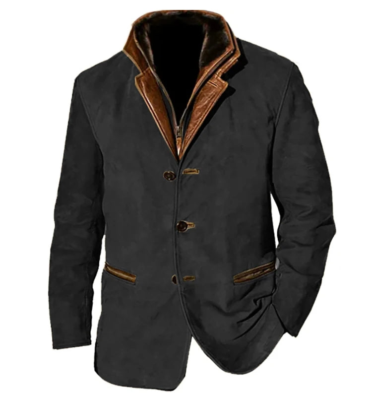 Dennis | Men's Vintage Button Down Jacket | Casual 4