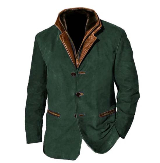 Dennis | Men's Vintage Button Down Jacket | Casual 5
