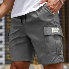 Dirk | Elegant men's short cotton and polyester trousers 3