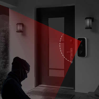 Door vision - wireless clever door bell with 3MP clarity 2
