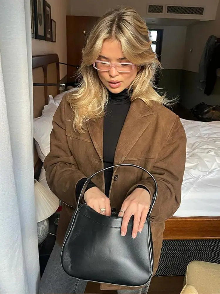EMMA | Fashion Lapel Pocket Jacket 1