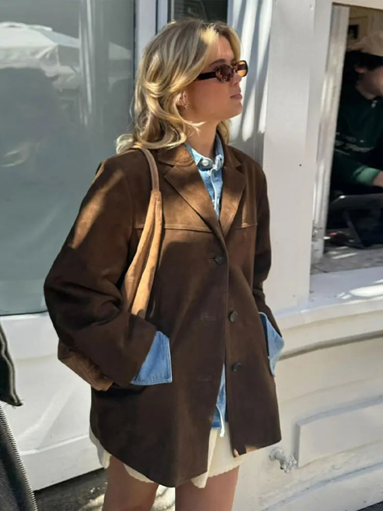 EMMA | Fashion Lapel Pocket Jacket 4
