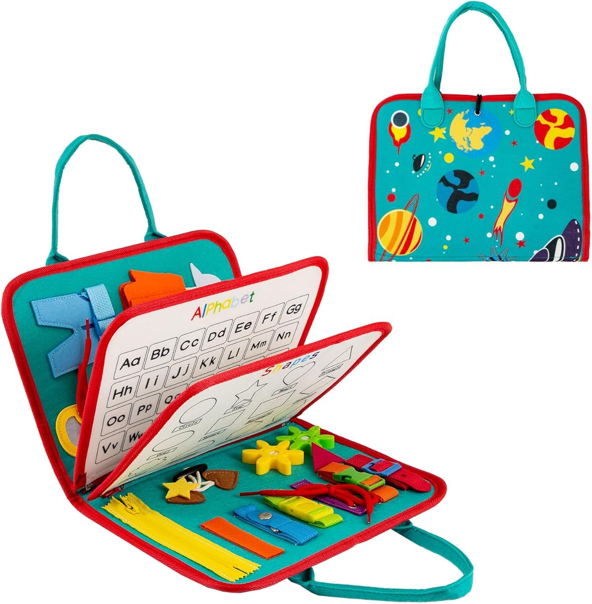 EduPlay | Soft Activity Learning Book for Toddlers with Engaging Designs 3