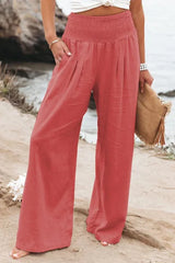 MAYA | Loose fit High Waist Trousers-4