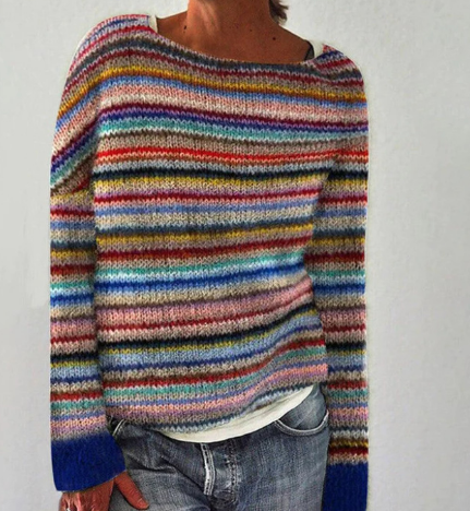 Elaine | Women's Warm Autumn Knitted Sweater | Comfortable 1