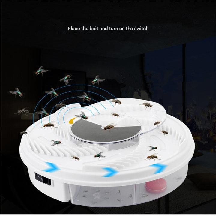 Electrical fly catcher with rotary system - buzztrap 2