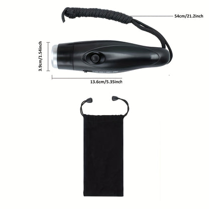 Electronic flute handheld with 3 sound options - light and portable for trainers and referees 2