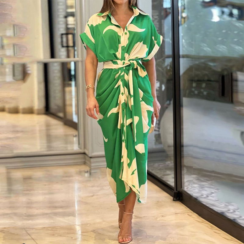  Elegant CHARLOT Maxi Dress: Stylish Sundress Featuring a Charming Bow-6