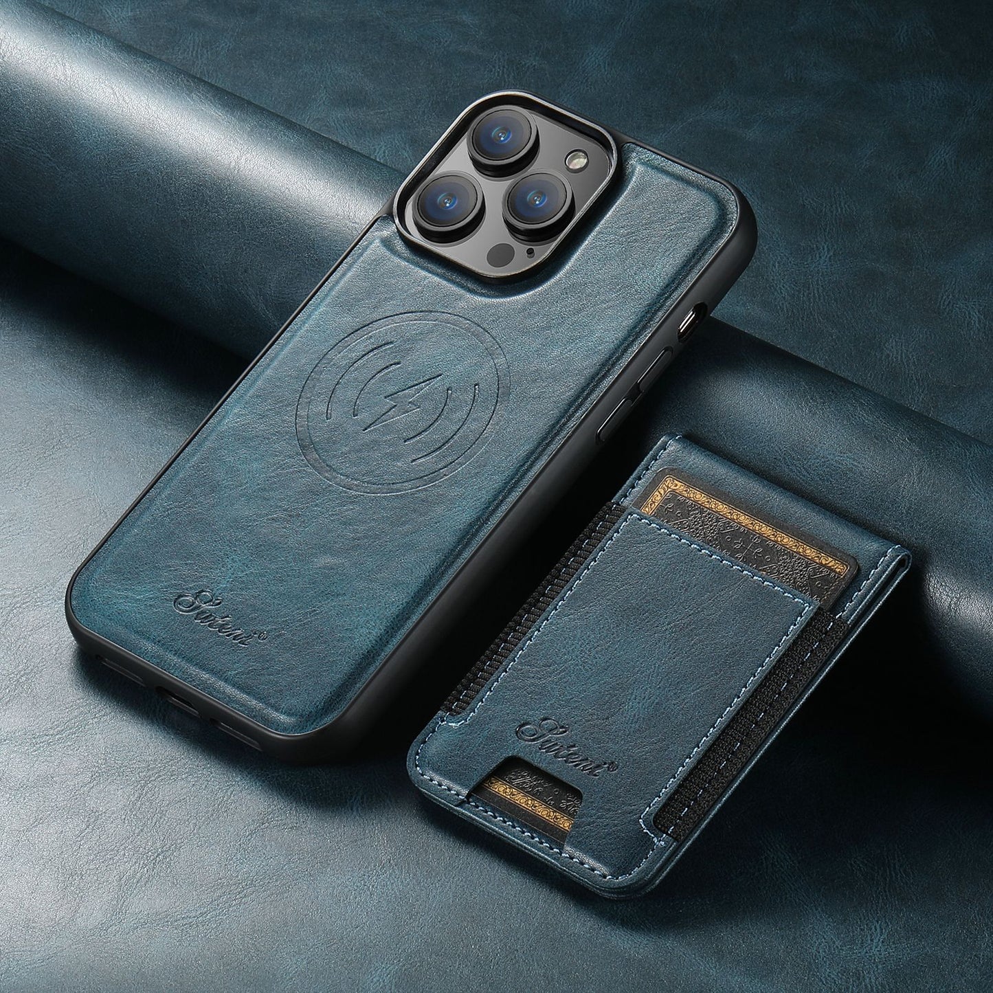 Eliteguard - stylish and durable luxury telephone case with integrated card holder 6