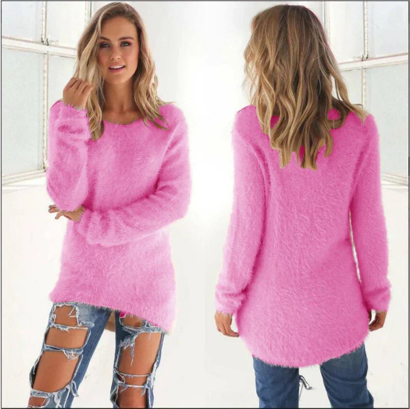 Ellianalyn | Long cozy winter sweater for women | Warm 5