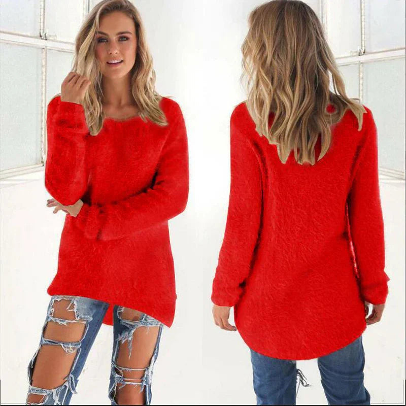 Ellianalyn | Long cozy winter sweater for women | Warm 6